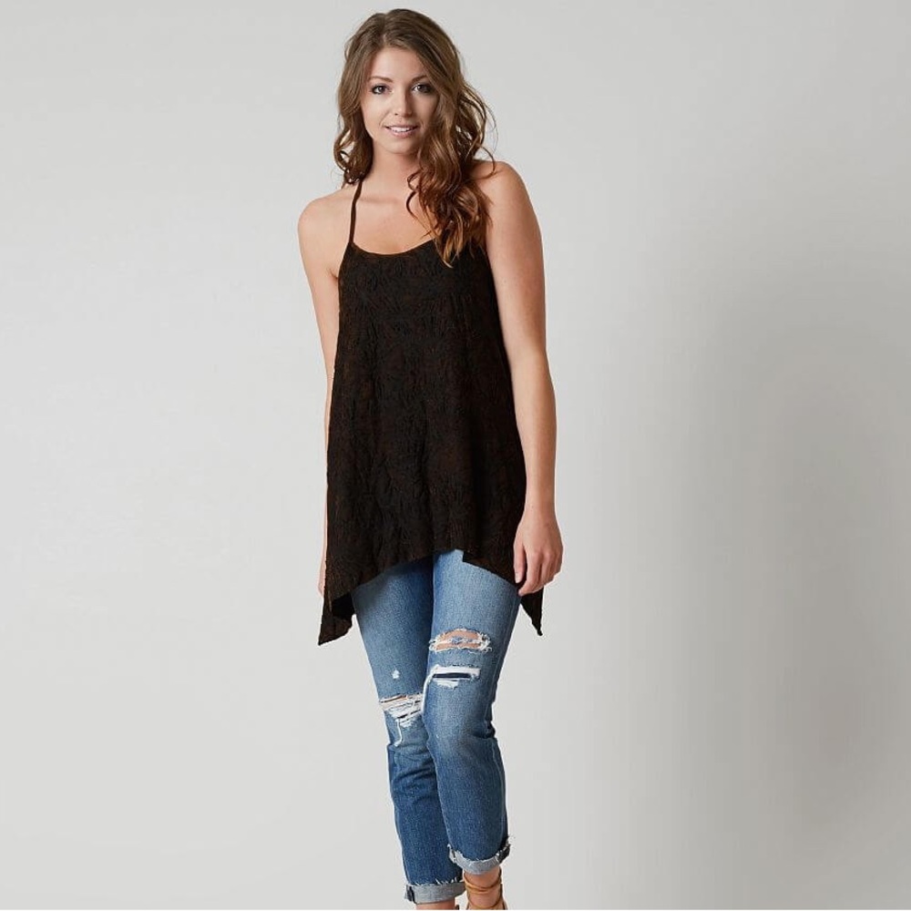 GIMMICKS Washed T-Back Tank Top